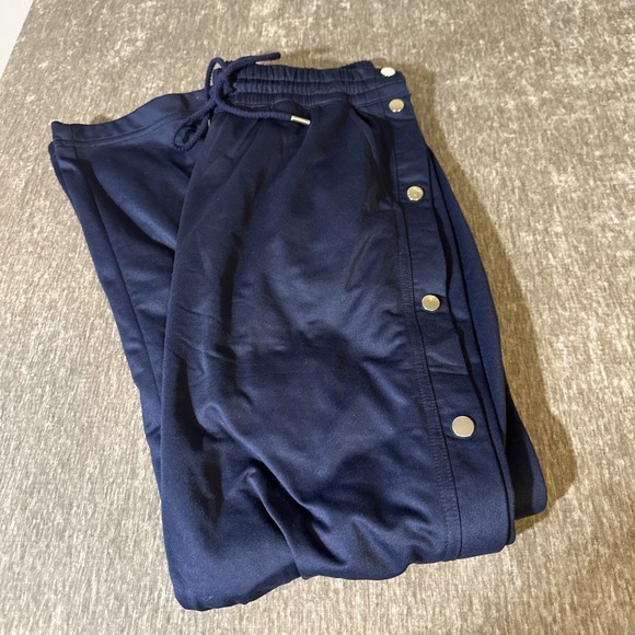 Fabletics Pants - Fabletics Molly Break Away Track Pants Womens Plus Size Med Navy Pull-On Casual